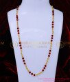 CHN332 - Trendy Gold Mani Mala Designs Long Chain Latest Designs
