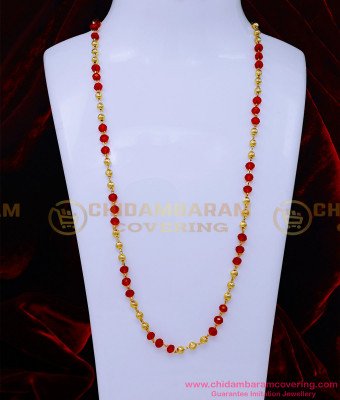 CHN333 - First Quality Indian Ethnic Wear Female Gold Chain Designs