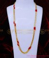 CHN335 - New Red Crystal Double Line Daily Use Chain Design for Women