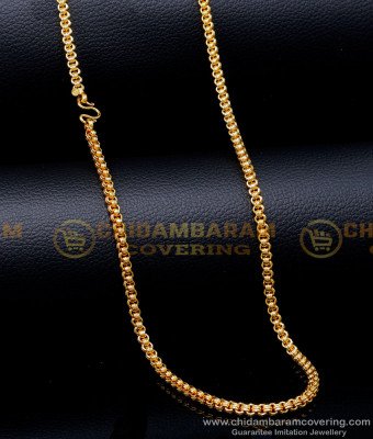 CHN341 - Gold Plated Chain with Guarantee Chain Design Gold for Man