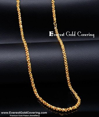 CHN356 - Latest Model Daily Use Thick Long 1 Gram Gold Chain