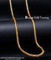 CHN360 - 1 Gram Gold Jewellery Long Gold Chain Design