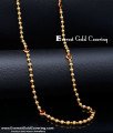 CHN364 - New Model Ad Stone Artificial Gold Chain for Women