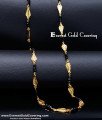 CHN366 - New Black Crystal Long Chain Online Chain Shopping India