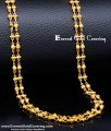 CHN369 -LG- 30 Inch Traditions Gold Model Rettai Vadam Chain Designs