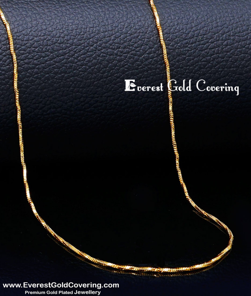 CHN370 - Stylish Light Weight Daily Wear Thin Chain for Women