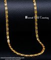 CHN371 - 1 Gram Gold Plated Stylish Gold Chain Design for Female