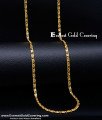 CHN371 - 1 Gram Gold Plated Stylish Gold Chain Design for Female