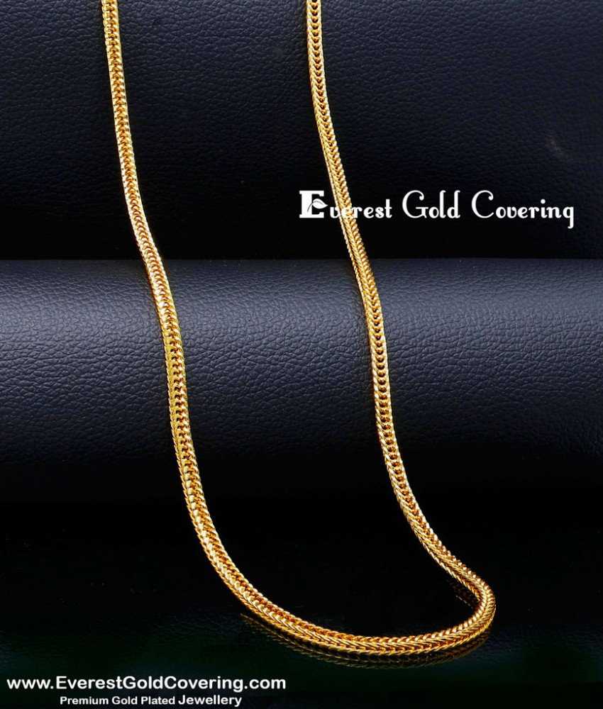 CHN375 - Gold Plated Daily Wear Thali Chain Model for Ladies