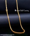 CHN376 - Trendy Thick Daily Wear Square Box Gold Chain for Men