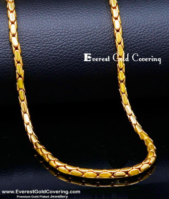 CHN377 - Imitation Thick Heavy Gold Chain Designs Buy Online