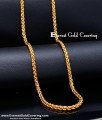CHN378 - First Quality Gold Plated Thick Heavy Gold Chain for Men
