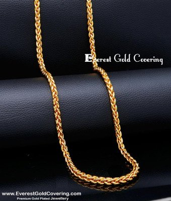 CHN378 - First Quality Gold Plated Thick Heavy Gold Chain for Men