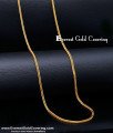 CHN379 - Gold Model Daily Use Square Thali Chain Design for Women