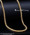 CHN383 -LG - 30 Inches Original Impon Colour Daily Wear Thali Saradu Pure Impon Chain