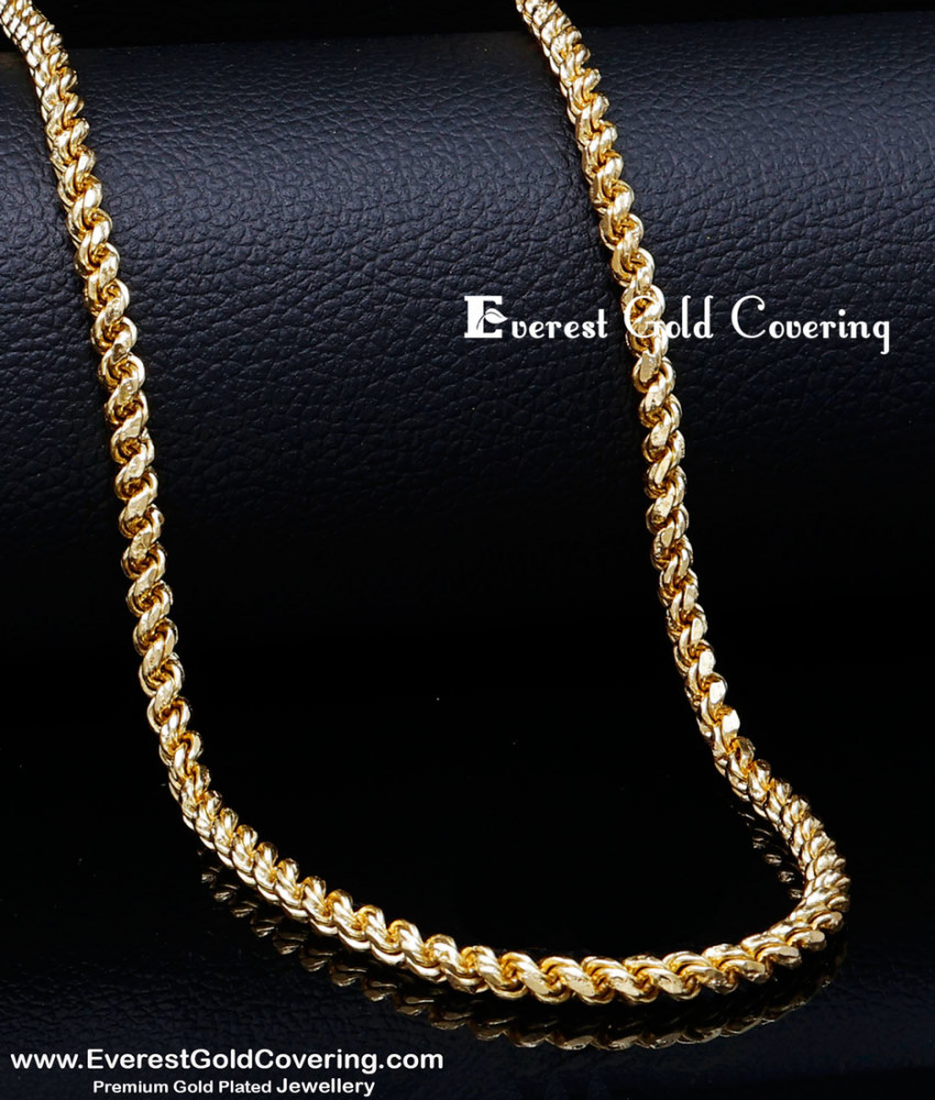 CHN383 -LG - 30 Inches Original Impon Colour Daily Wear Thali Saradu Pure Impon Chain