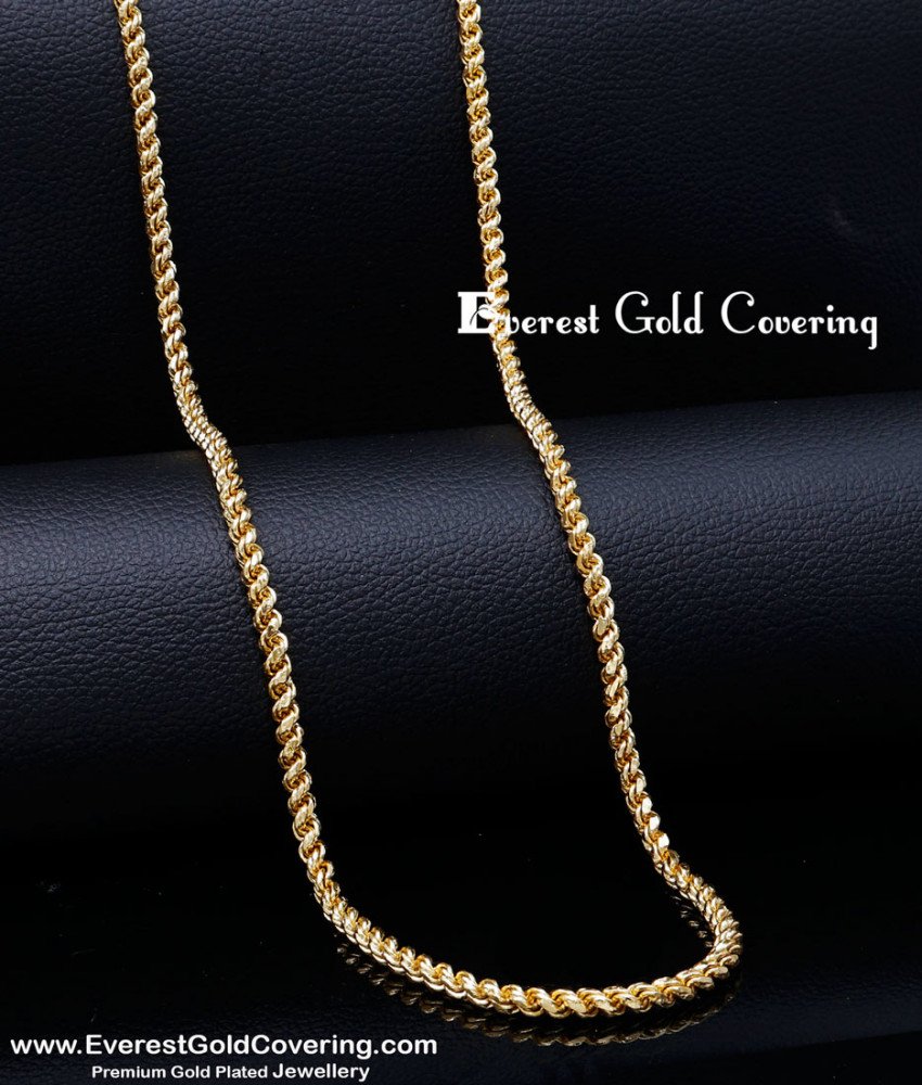CHN383 -LG - 30 Inches Original Impon Colour Daily Wear Thali Saradu Pure Impon Chain