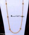 CHN389 - Latest Collection Multi Stone Ball Chain Design for Women