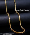 CHN392 - Gold Look Heart Design Gold Plated Chain with Guarantee