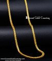 CHN398 - Trendy Leaf Design 2 Gram Gold Forming Chain Model