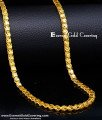 CHN401 - Trendy Heart Model Stylish Gold Chain Design for Female