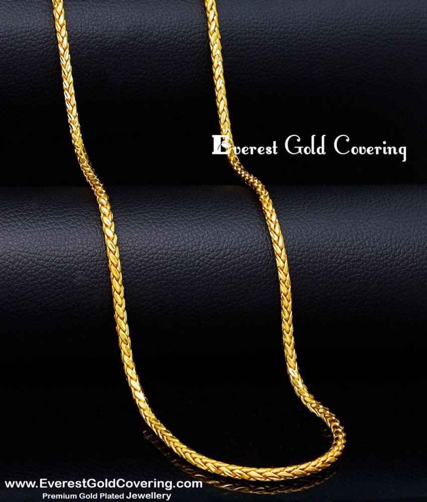 CHN404 - Latest Daily Wear Forming Gold Chain Designs for Ladies