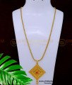 DCHN222 - Modern Gold Pendant Designs with Long Chain for Female