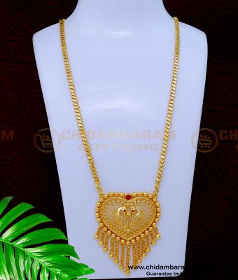 DCHN226 - New Collections Big Gold Dollar Chain Designs for Female 