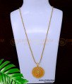 DCHN240 - Trendy Medium Size White Stone Dollar Chain for Ladies
