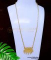 DCHN261 - New Lotus Model Pendant with Ladies Gold Chain Designs