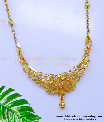 DCHN267 - Latest Daily Wear Long Chain Dollar Design Gold Model