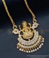 DLR113 - Latest Impon Lakshmi Dollar Chain 1 Gram Gold Jewellery Pendant Chain Online