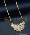 DLR114 - Unique Butterfly Model Impon Dollar Chain Imitation Jewellery Buy Online Shopping 