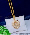 DLR131 - Impon Traditional Lakshmi Dollar with Thasavatharam Chain 1 Gram Gold Jewellery 