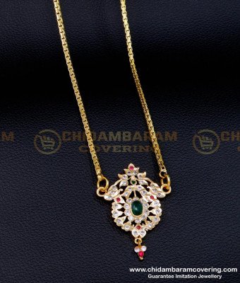 DLR197 - New Model Gold Plated Women Impon Dollar Chain Designs 