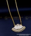 DLR228 - Traditional South Indian Dollar Chain Designs Impon Jewellery 
