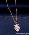 DLR231 - Impon Pendant Chain Gold Plated Jewellery with Guarantee