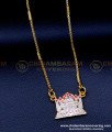 DLR233 - Latest Impon Stone Dollar with Daily Use Long Chain for Women