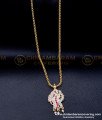 DLR250 - Peacock Design Impon Stone Dollar with Long Chain Online