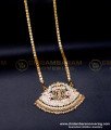 DLR259 - Latest Big Lakshmi Pendant with Chain Design for Women