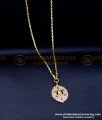 DLR263 - Impon South Indian Dollar Chain Designs for Daily Use