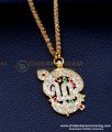 DLR271 - Impon Jewellery Murugan Vel Dollar Chain Buy Online
