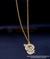 DLR271 - Impon Jewellery Murugan Vel Dollar Chain Buy Online