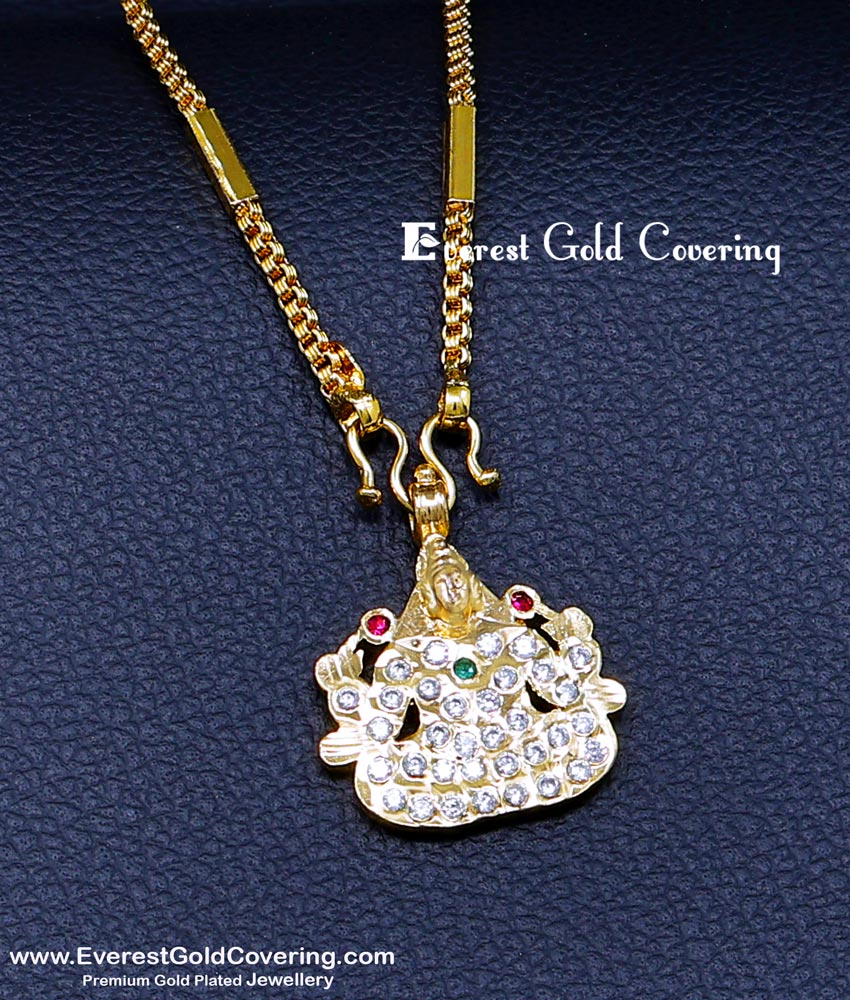 DLR308 - Impon Daily Wear Small Dollar with Short Chain Design