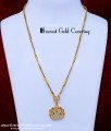DLR308 - Impon Daily Wear Small Dollar with Short Chain Design