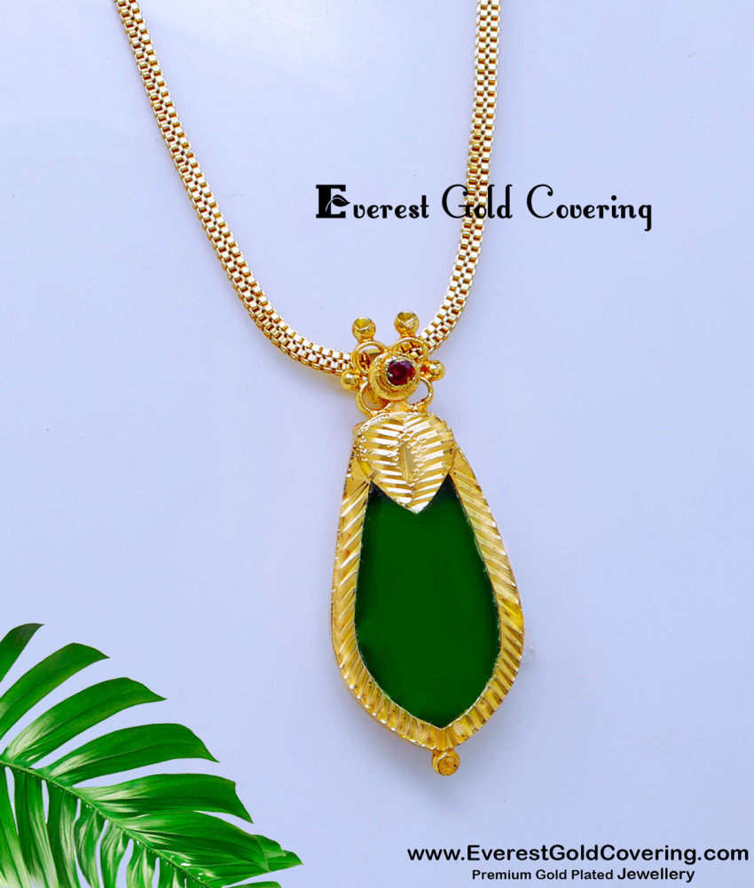 DCHN287 - Traditional Kerala Daily Use Big Nagapadam Locket Chain