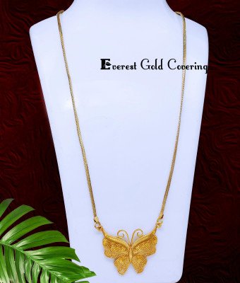 DCHN304 - Unique Gold Forming Butterfly Design Long Dollar Chain