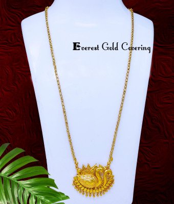 DCHN305 - Latest Collection Trendy Peacock Pendant Long Chain