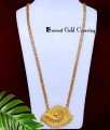 DCHN308 – 30 Inch Best Quality Gold Plated Chain with Sangu Pendant 