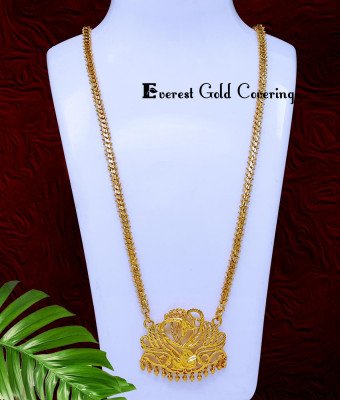DCHN312 – 30 Inch Long Daily Wear Chain Gold Dollar Designs for Female
